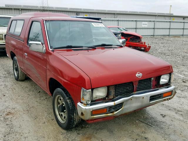 1N6SD11S6RC303733 - 1994 NISSAN TRUCK BASE RED photo 1