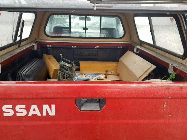 1N6SD11S6RC303733 - 1994 NISSAN TRUCK BASE RED photo 6