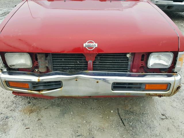 1N6SD11S6RC303733 - 1994 NISSAN TRUCK BASE RED photo 9