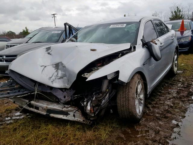 1FAHP2E80DG167518 - 2013 FORD TAURUS SEL WHITE photo 2