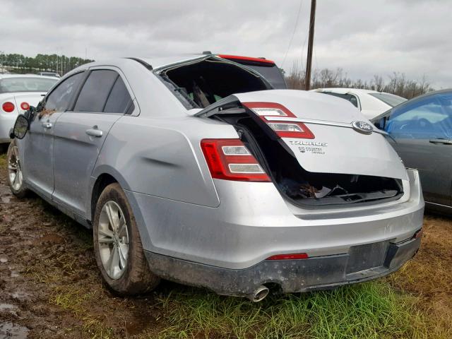 1FAHP2E80DG167518 - 2013 FORD TAURUS SEL WHITE photo 3