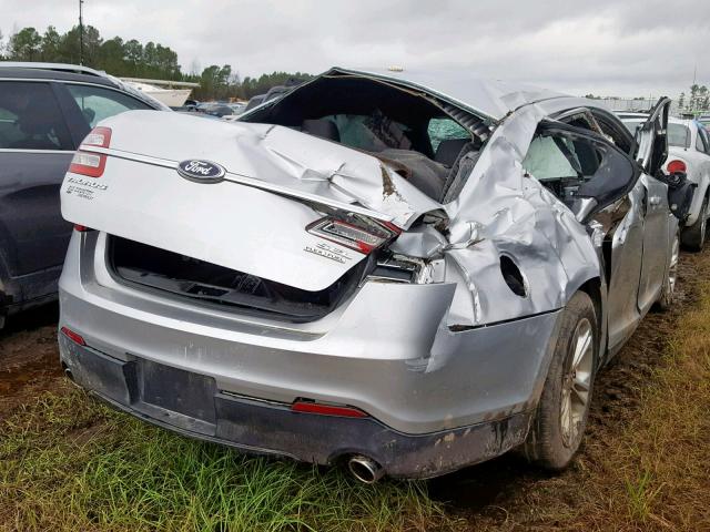 1FAHP2E80DG167518 - 2013 FORD TAURUS SEL WHITE photo 4