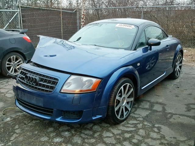 TRUPD28N461009601 - 2006 AUDI TT QUATTRO BLUE photo 2