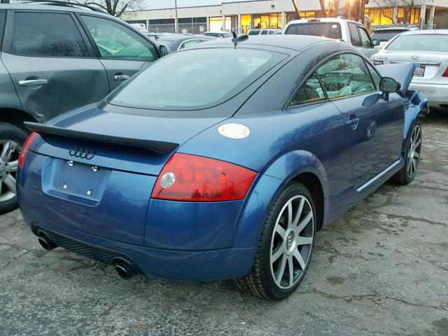 TRUPD28N461009601 - 2006 AUDI TT QUATTRO BLUE photo 4