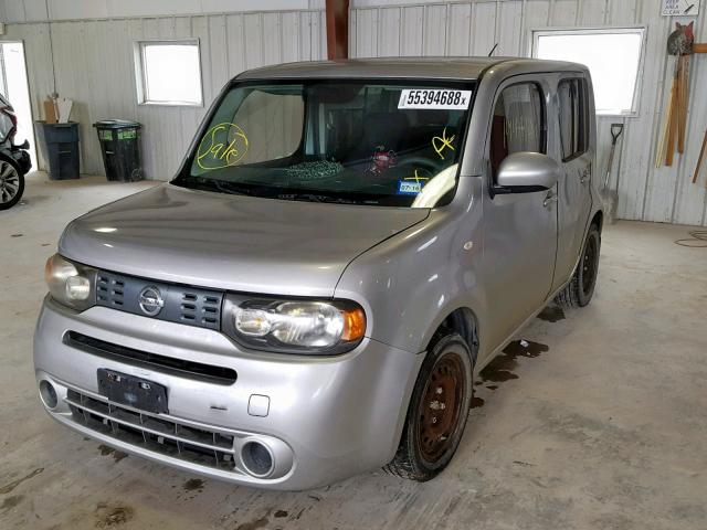 JN8AZ28R89T111923 - 2009 NISSAN CUBE BASE SILVER photo 2