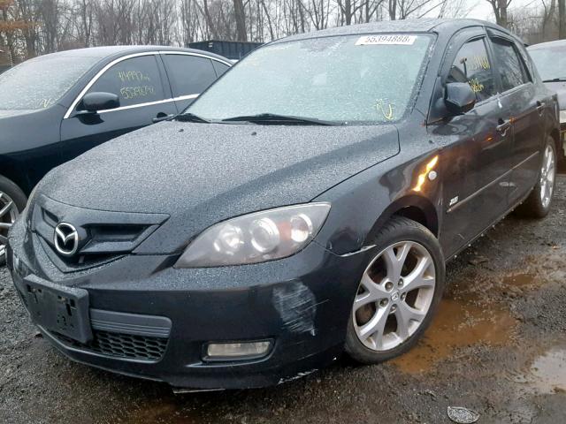 JM1BK344X71681094 - 2007 MAZDA 3 HATCHBAC SILVER photo 2