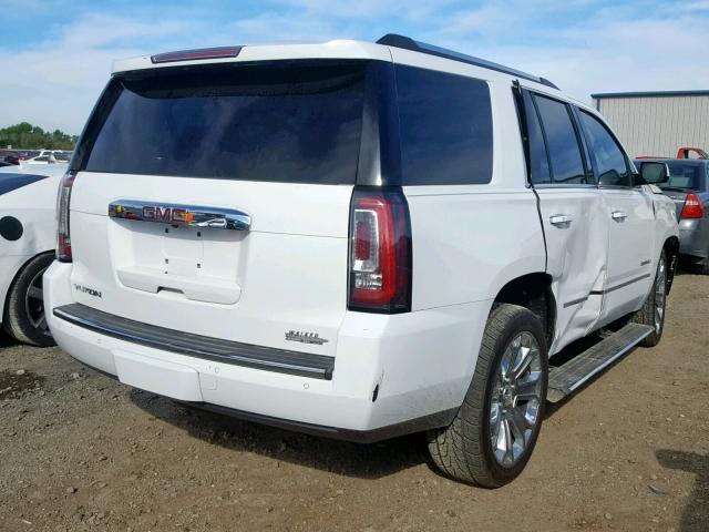 1GKS1CKJ7FR299444 - 2015 GMC YUKON DENA WHITE photo 4