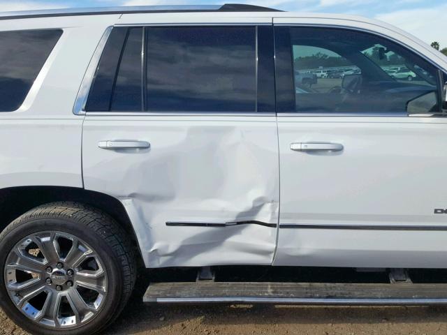 1GKS1CKJ7FR299444 - 2015 GMC YUKON DENA WHITE photo 9