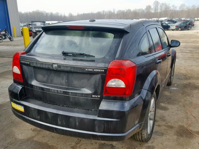 1B3CB4HA2AD635440 - 2010 DODGE CALIBER SX BLACK photo 4