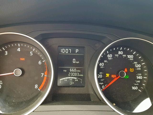 3VW2K7AJXFM240811 - 2015 VOLKSWAGEN JETTA BASE RED photo 8