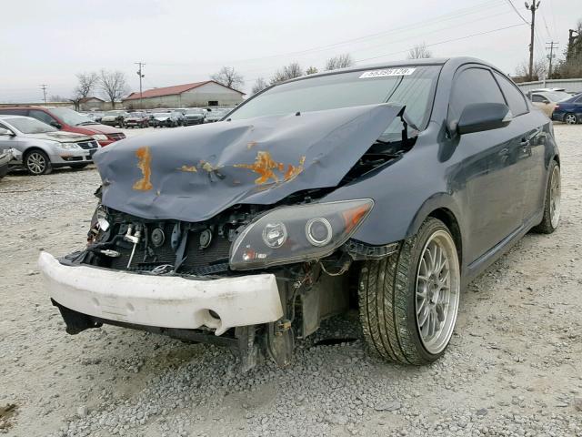 JTKDE167680223032 - 2008 TOYOTA SCION TC გრაფიტი ფოტო 2