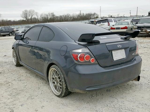 JTKDE167680223032 - 2008 TOYOTA SCION TC გრაფიტი ფოტო 3