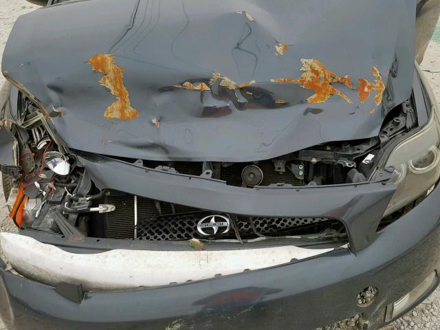 JTKDE167680223032 - 2008 TOYOTA SCION TC გრაფიტი ფოტო 7