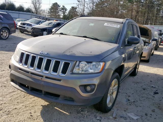 1J4NT1FA8BD248490 - 2011 JEEP COMPASS SP GRAY photo 2