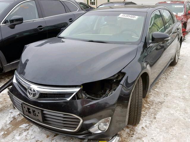 4T1BK1EB7DU051119 - 2013 TOYOTA AVALON BAS BLACK photo 2