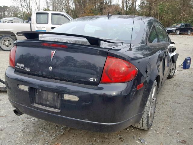 1G2AN18B677315389 - 2007 PONTIAC G5 GT BLACK photo 4