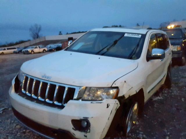 1J4RS5GG6BC644714 - 2011 JEEP GRAND CHER WHITE photo 2