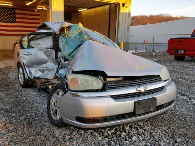 1G1ZT54885F192938 - 2005 CHEVROLET MALIBU LS ნაცრისფერი ფოტო 1