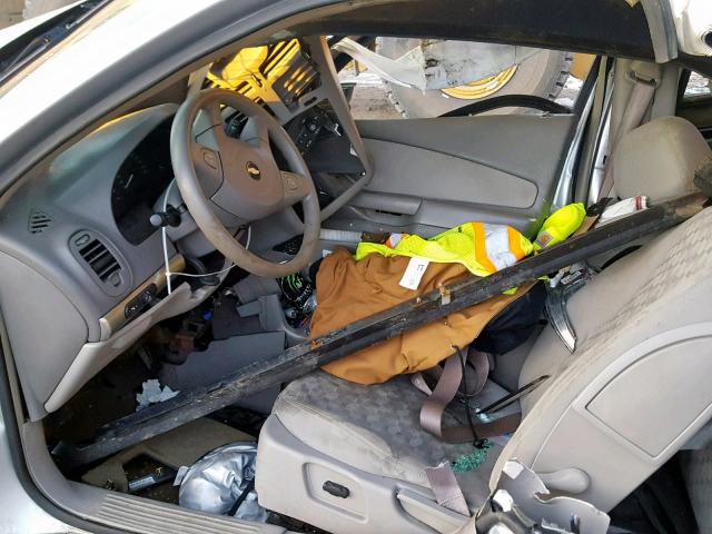 1G1ZT54885F192938 - 2005 CHEVROLET MALIBU LS ნაცრისფერი ფოტო 5