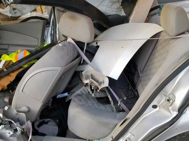 1G1ZT54885F192938 - 2005 CHEVROLET MALIBU LS ნაცრისფერი ფოტო 6