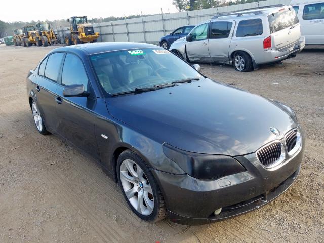 WBANB53557CP07914 - 2007 BMW 550 I GRAY photo 1