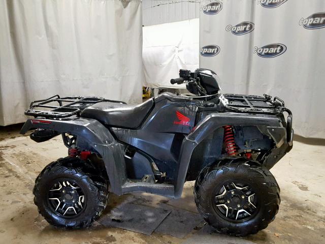 1HFTE4581G4101528 - 2016 HONDA TRX500 FM BLACK photo 10