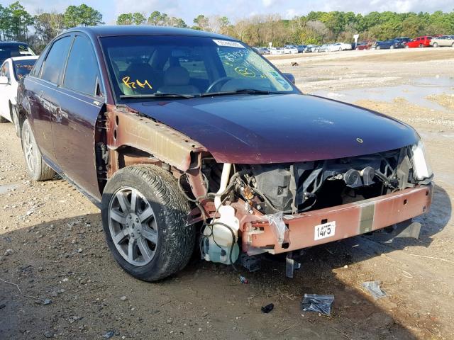 1FAHP24W49G101268 - 2009 FORD TAURUS SEL MAROON photo 1