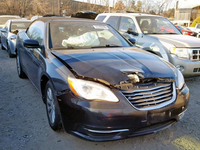 1C3BC2EB3BN542760 - 2011 CHRYSLER 200 TOURIN BLACK photo 1