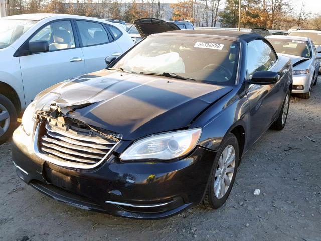 1C3BC2EB3BN542760 - 2011 CHRYSLER 200 TOURIN BLACK photo 2