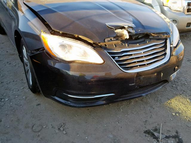 1C3BC2EB3BN542760 - 2011 CHRYSLER 200 TOURIN BLACK photo 9