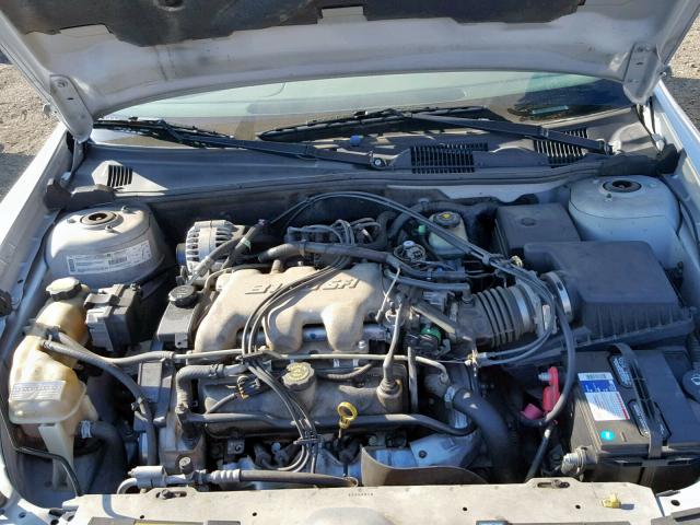 1G1NE52J22M568166 - 2002 CHEVROLET MALIBU LS SILVER photo 7