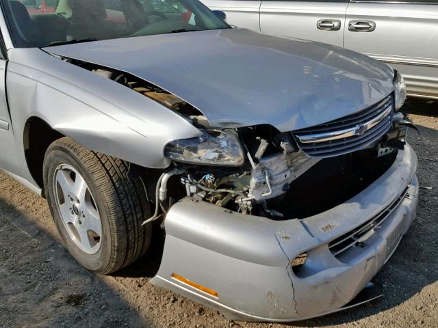1G1NE52J22M568166 - 2002 CHEVROLET MALIBU LS SILVER photo 9