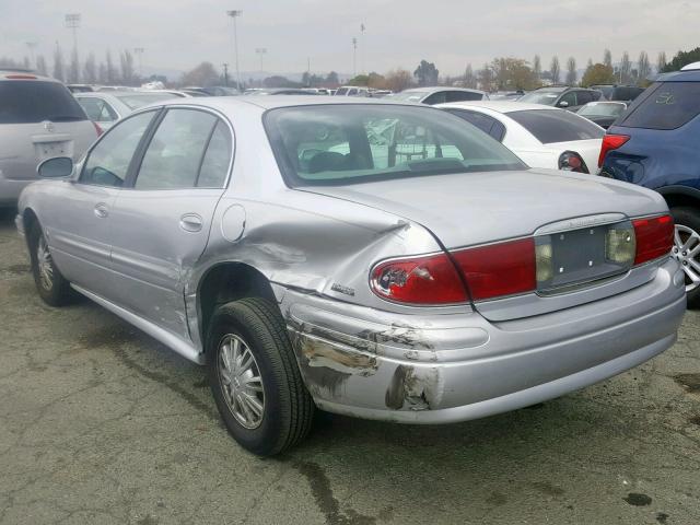 1G4HP54KX2U169294 - 2002 BUICK LESABRE CU SILVER photo 3