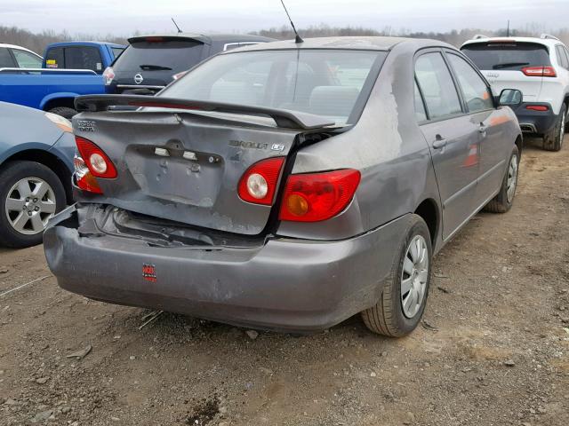 1NXBR32E73Z010249 - 2003 TOYOTA COROLLA LE SILVER photo 4