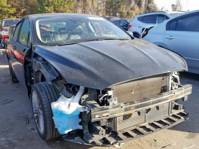 3FA6P0K94DR265629 - 2013 FORD FUSION TIT CHARCOAL photo 1