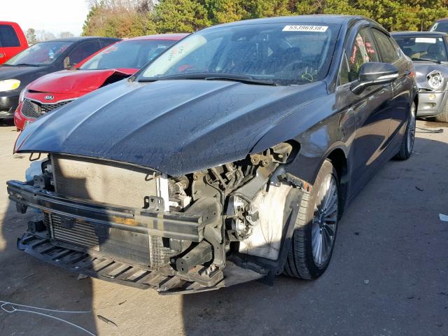 3FA6P0K94DR265629 - 2013 FORD FUSION TIT CHARCOAL photo 2