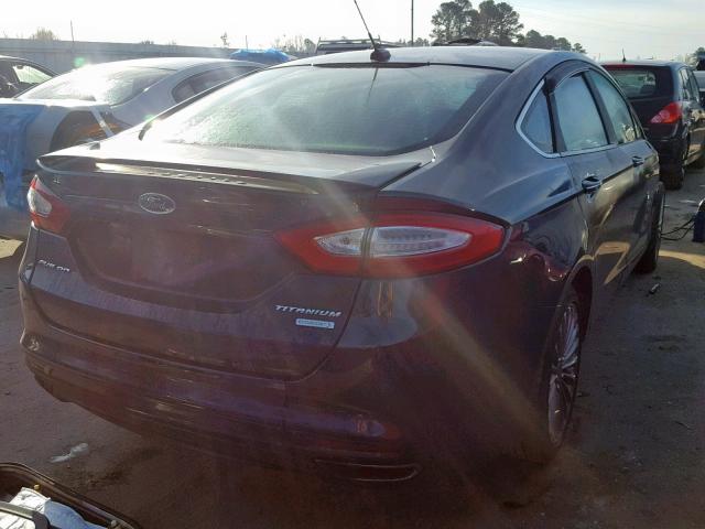 3FA6P0K94DR265629 - 2013 FORD FUSION TIT CHARCOAL photo 4