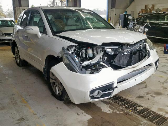 5J8TB2H22AA005142 - 2010 ACURA RDX WHITE photo 1