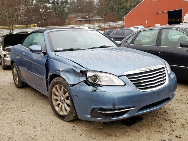 1C3BC2EB4BN589327 - 2011 CHRYSLER 200 TOURIN BLUE photo 1