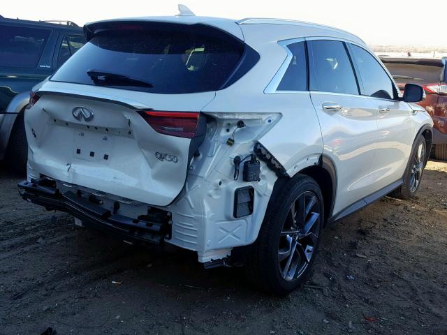 3PCAJ5M33KF101508 - 2019 INFINITI QX50 ESSEN WHITE photo 4