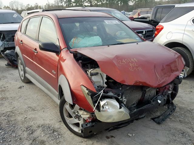 5Y2SL62834Z467579 - 2004 PONTIAC VIBE RED photo 1