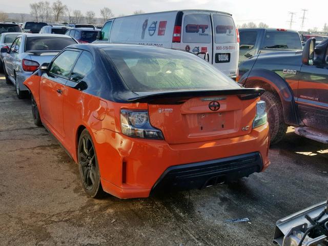 JTKJF5C77FJ007032 - 2015 TOYOTA SCION TC ორფეროვანი ფოტო 3
