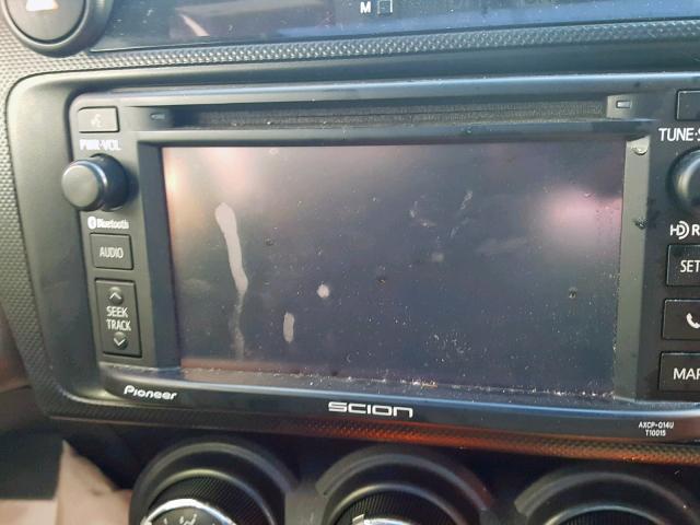 JTKJF5C77FJ007032 - 2015 TOYOTA SCION TC ორფეროვანი ფოტო 9