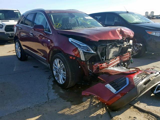 1GYKNCRSXHZ273626 - 2017 CADILLAC XT5 PREMIU MAROON photo 1