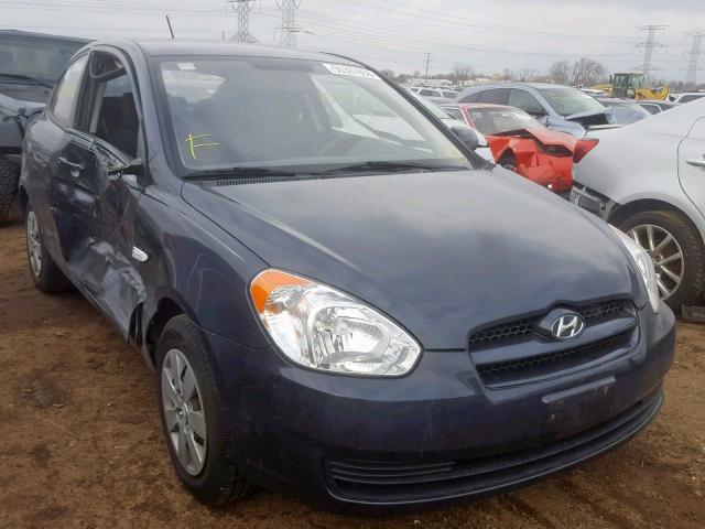 KMHCM3AC8BU192691 - 2011 HYUNDAI ACCENT GL GRAY photo 1