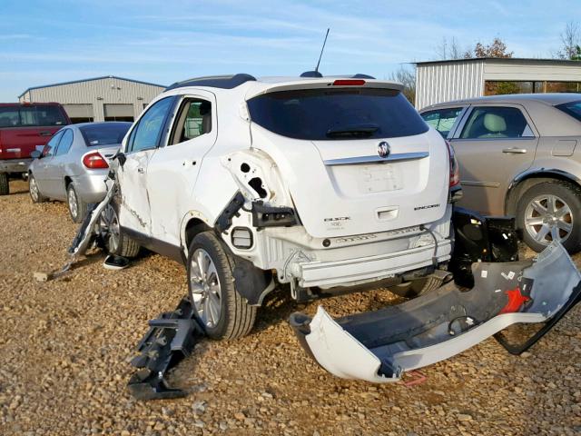 KL4CJASB3HB252401 - 2017 BUICK ENCORE PRE WHITE photo 3