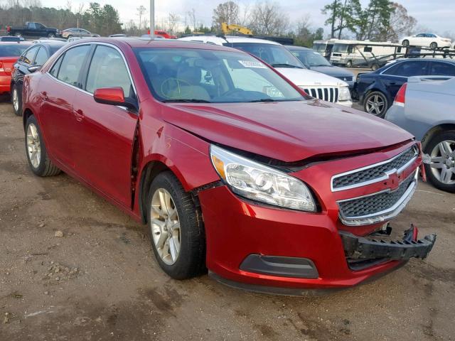 1G11D5RR8DF101323 - 2013 CHEVROLET MALIBU 1LT RED photo 1