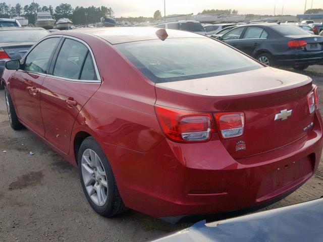 1G11D5RR8DF101323 - 2013 CHEVROLET MALIBU 1LT RED photo 3