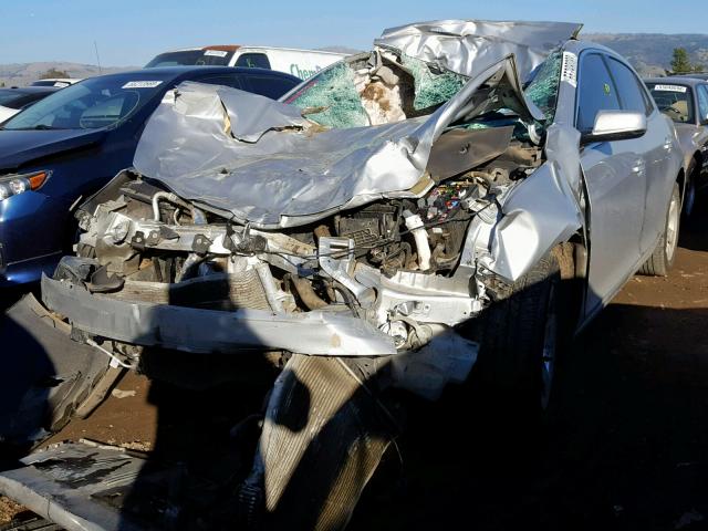 1G11C5SA1DF249207 - 2013 CHEVROLET MALIBU 1LT 银色 照片 2