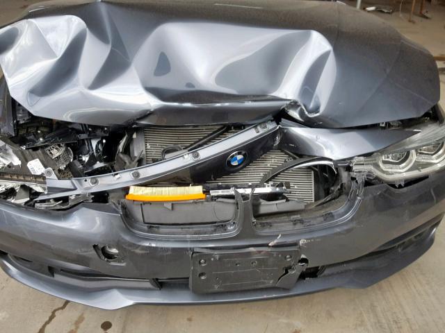 WBA8E5G50JNV02155 - 2018 BMW 320 XI CHARCOAL photo 9